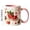 G, variant on Christmas Ceramic Mugs Cute Xmas Coffee Cups with Santa Claus Reindeer Snowman Sleigh Handle Holiday Mug for Hot Beverages