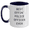 White/Navy, variant on Funny Best Effin Police Officer Ever Mugs for Mother's Day Unique Gifts - Unique Police Officer Appreciation Coffee Mug Gifts from Loved Ones for Police Officer Moms