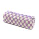 thumbnail image 1 of Granjero Gordo Bolso de mano tejido y bolsas de cosméticos, bolso de mano tejido elegante de playa de verano, bolso de hombro de 7,67 x 2,55 x 2,16 pulgadas (púrpura), 1 of 4