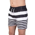 thumbnail image 4 of Youloveit Striped Swim Trunks for Men, Quick Dry Mens Boardshorts, Mens Bathing Suits with Mesh Lining, 4 of 7