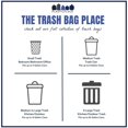 thumbnail image 4 of HTYSUPPLY 33 Gallon Trash Bags │ 2.0 Mil │ Clear Heavy Duty Garbage Can Liners │ 33" x 39" (100 Case), 4 of 5