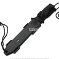 thumbnail image 2 of CS GO 12" Tactical Hunting Knife Golden Tiger 3D Pattern Fixed Blade with Sheath, 2 of 6
