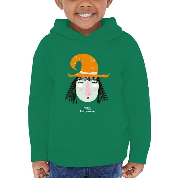 Happy Halloween Funny Witch Hoodie Toddler -Image by Shutterstock, 2 Toddler
