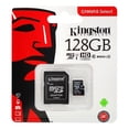 thumbnail image 1 of Memoria Micro SD Kingston 128 GB con Adaptador SD, 1 of 2