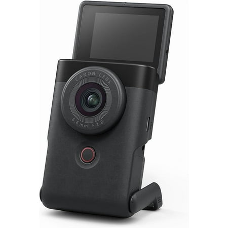 Canon PowerShot V10 Vlog Camera (Black)(Sold without manufacturer warranty) (International Model)
