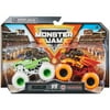 Monster Jam 1:64 Alien Invasion Vs. Bakugan Dragonoid Monster Trucks