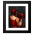 thumbnail image 2 of Ángel Zárraga 12x14 Black Modern Framed Museum Art Print Titled - Basket of Plenty (1922), 2 of 5