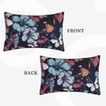 thumbnail image 4 of Balery Flowers ad Butterflies Bedding Queen Pillow Cases - Envelope Closure - Soft Brushed Microfiber Fabric - Shrinkage and Fade Resistant Pillow Cases-14"x20", 4 of 9
