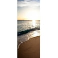 thumbnail image 2 of Bryant, Susan 12x24 Black Ornate Wood Framed with Double Matting Museum Art Print Titled - Bimini Beach, 2 of 4