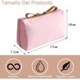 thumbnail image 2 of Cosmetiquera para Maquillaje, Bolsa de Cosméticos de Viaje, Bolsa de Cosméticos, Estuche de Cosméticos de Viaje, Mini Bolso Portátil, Bolsa de Cosméticos Impermeable con Compartimentos, Rosa, 2 of 4