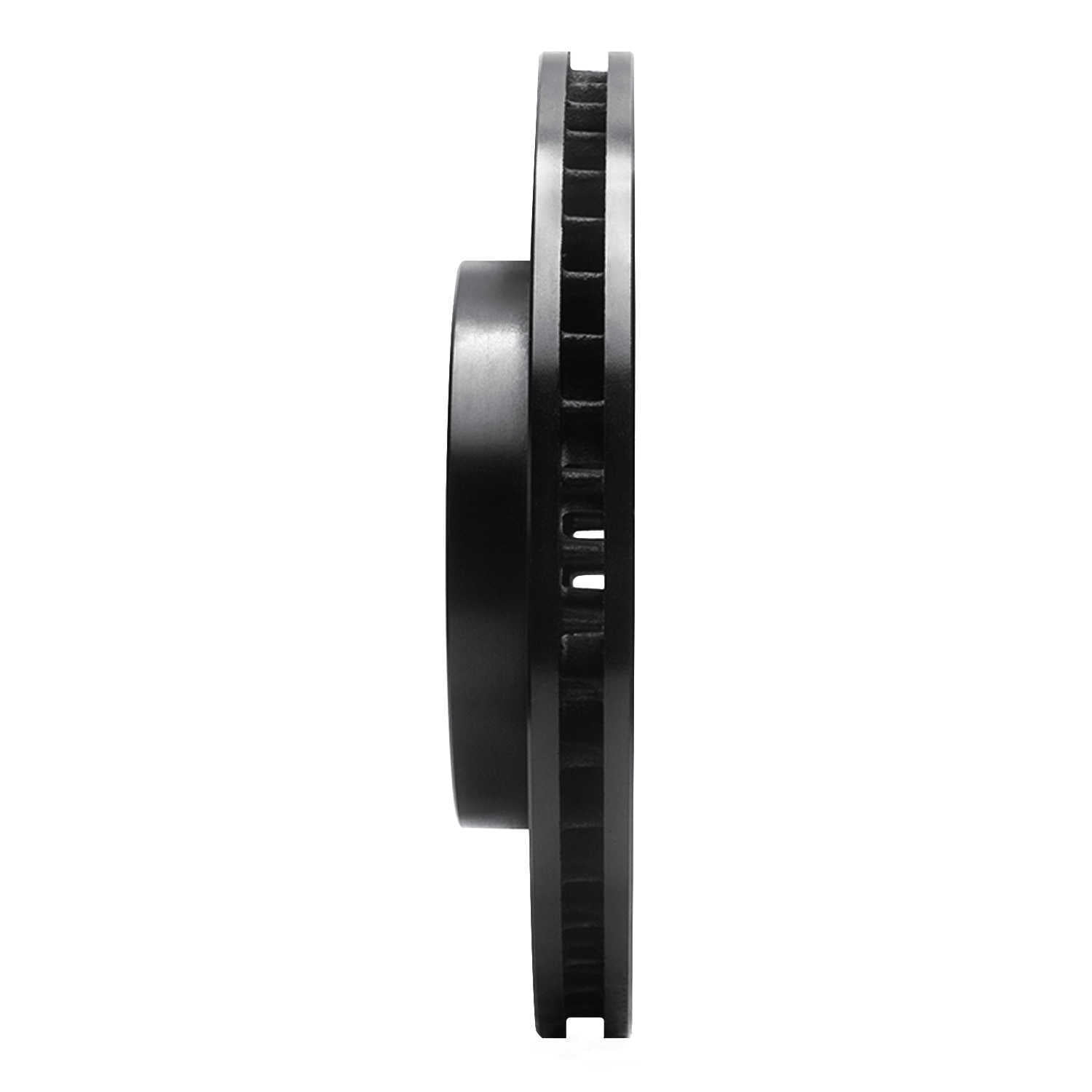 Dynamic Friction Company 633-47028L DFC Brake Rotor - Drilled And Slotted - Black