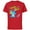 Red, variant on Disney and Pixar’s Monsters, Inc. Mike Sulley Boo Easter - Short Sleeve Cotton T-Shirt for Adults - Customized-Black