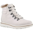 thumbnail image 1 of CLIFFS BY WHITE MOUNTAIN Shoes Hallett Womens Casual Hiker Style Bootie 8.5 Winter White/Fabric/Fur, 1 of 4