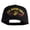 Black, variant on US Marine Corps WWII Veteran Patched Solid Cotton Twill 5 panel Mesh Back Cap - Black OSFM