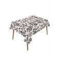thumbnail image 2 of Farmhouse Black Tablecloth Rectangle Table Cloth 60x84, Waterproof Tablecloth Outdoor Table Cloth, Vintage Flower Leaf Botanical Plant Washable Table Cover for Kitchen Dinning Party, 2 of 8