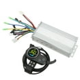 thumbnail image 1 of Kit de conversión de bicicleta eléctrica, 48V 60V 1000W Kit de panel de controlador de bicicleta eléctrica Controlador de scooter eléctrico Kit de acelerador de pulgar Valor inmejorable Jadeshay A, 1 of 8