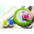 thumbnail image 3 of Clean Brush Stainless Steel Comfortable Grip Scrubber Decontamination Handheld Cleaning Tools Pot Dish Bowl Pan Stove Desktop Type2, 3 of 7