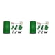 thumbnail image 1 of Vogacara Plástico RC Rock Crawler Simulación Accesorios de decoración Vehículos Caja de combustible Juego de espadas Surtido de repuesto para SCX10 Verde 2piezas Vogacara CBP182585, 1 of 6
