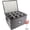 Dark Gray, variant on HOMELUX THEORY Coffee Mug Storage with Dividers, Light Gray Hard Shell China Storage Containers, Kitchen Storage Bins With Lids, Heavy Duty Moving Box for Packing Glassware, Stemware & Glassware