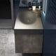 thumbnail image 3 of Bathroom Sink Cabinet Modern Minimalist Bathroom Cabinet Vanity Toilet Locker Washbasin Cabinets Under Sink Cabinet with Mirror My Lux Decor Round, 3 of 26