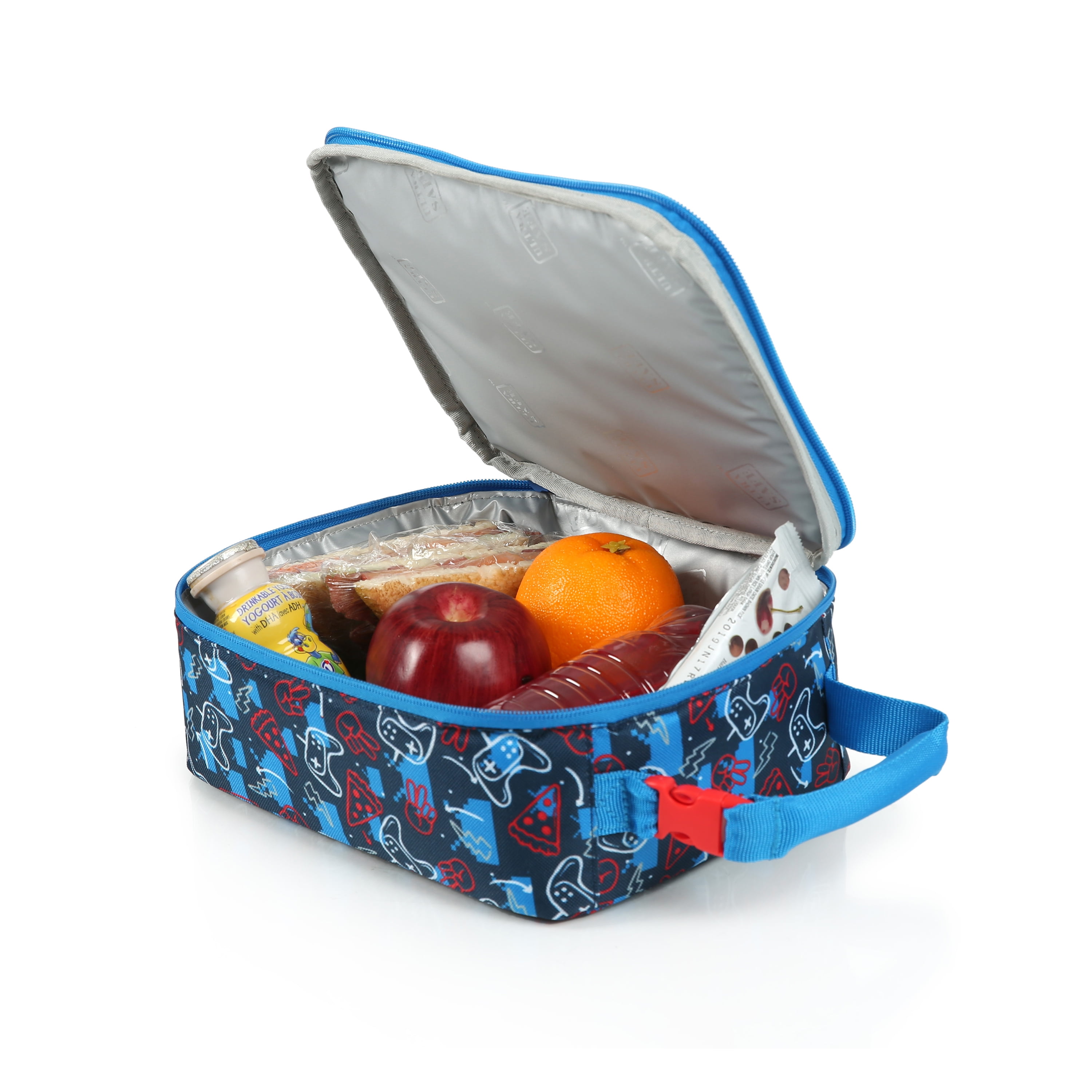 Arctic Zone Kids Classics Utility Reusable Lunch Box with Microban Lining and Ice Pack, Butterfly