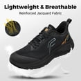 thumbnail image 3 of FitVille Men's Wide Fit Slip-Resistant Running Shoes Thick-Sole Upgraded Arch Support Shoes for Men, 3 of 6
