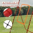thumbnail image 4 of 5-Angle Volleyball Rebounder Net - Portable Training Tool for Baseball & Volleyball, 4 of 8