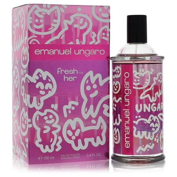 Emanuel Ungaro Fresh For Her Perfume By Ungaro Eau De Toilette Spray 3.4 oz