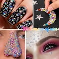thumbnail image 6 of 1Box Flat Back Resin Rhinestones Coating Nails Art Decorations In 3mm 4mm 5mm 6mm Assorted Sizes 10000pills, 6 of 8