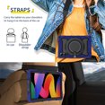 thumbnail image 6 of FJLBDE Case for Xiaomi Redmi Pad SE 11.0 inch 2023 with 360 Kickstand, Shoulder Strap Carrying Protective Cover, Navy Blue, 6 of 6