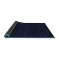 thumbnail image 2 of Ahgly Company Indoor Rectangle Abstract Blue Contemporary Area Rugs, 2' x 5', 2 of 4