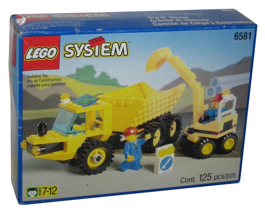 LEGO Town Dig N Dump Building Toy Set 6581 - Walmart.com