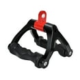 thumbnail image 2 of Two D Rowing Handle Cable Attachment Barbell Handle Tricep Rope V Shaped Press Down Bar for Weight Workout ,Fitness ,Back Training ,Exercise Black, 2 of 8