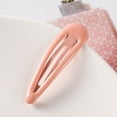 thumbnail image 1 of Metal Snap Hair Clip Metal Snap Hair Pins Snap Hair Clip Snap Hair Pins Metal Hair Barrettes Snap Hair Clips Metal Bright Color Cute Prevent Slip Hair Barrettes Hair Accessories, 1 of 1