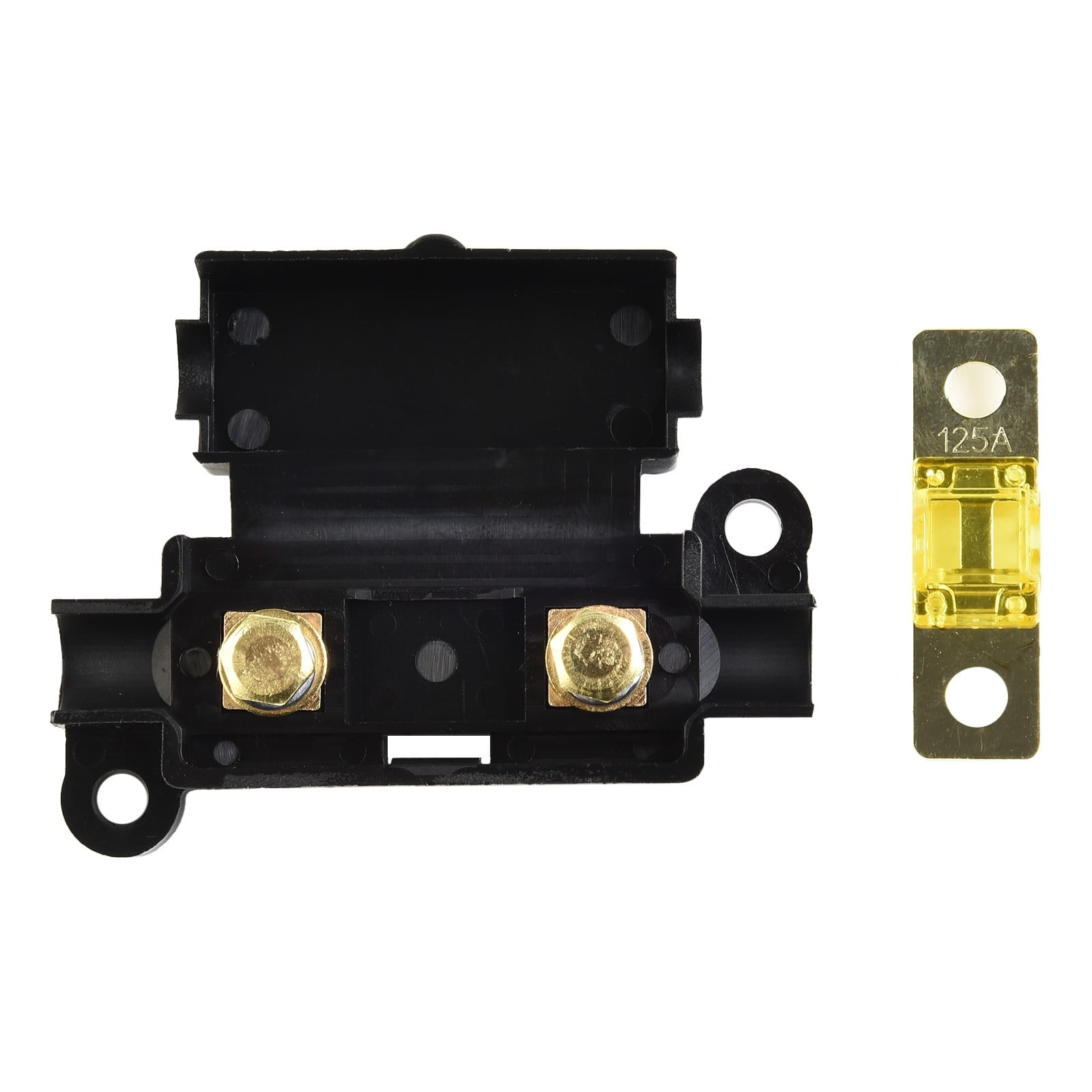 Fuse box holder, with heatshrinkable air conditioner fuse accessories