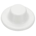 thumbnail image 1 of Cubiertas de pared para tuberías Uxcell, tapones de agujero de pared autoadhesivos redondos para ducha, tapas de tubería para baño y cocina, blancas, 1 of 7