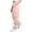 Pink, variant on kcavykas Women Pants Casual Cargo Pants Relaxed Straight Leg Full Length High Waisted Elastic Waistband with Multi Pockets Solid Color Cargo Pants Women for Weekend Wear (Khaki Xl)