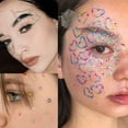 thumbnail image 4 of 2640 Pieces Self Adhesive Rhinestone Stickers Face Gems Stick on for Face Nail Body Makeup, 4 Size 16 Sheets Bling Jewels Stickers for DIY (4 Size 16 Colors), 4 of 4