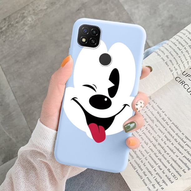 Funda de Minnie y el Pato Donald para Redmi 9C 9 C NFC 10A, funda de teléfono con dibujos animados de Mickey pintados, carcasa suave de TPU para Redmi 9C, bolsas qiuyongmign unisex