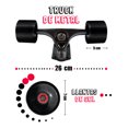 thumbnail image 3 of Patineta Longboard Juvenil LAVIGA IMARFLY 2.1 Madera 8 Capas Alta Resistecia Negro, 3 of 5