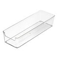 thumbnail image 1 of Kitchen Desk Drawer Organizer Transparent Drawer Storage Bin Vanity Drawer Tray, 1 of 10