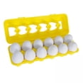 thumbnail image 1 of 2-3 de paquete niños montessori Huevos Aprendizaje educativo y piezas Yotijar forma de huevos a juego, 1 of 7
