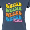 thumbnail image 3 of Barbie The Movie - Weird Stack - Juniors Fitted Graphic T-Shirt, 3 of 5