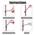 thumbnail image 2 of Hook Camping Hanger Outdoor Equipment Strong Lantern Hangers - Negro FLhrweasw Nuevo, 2 of 6