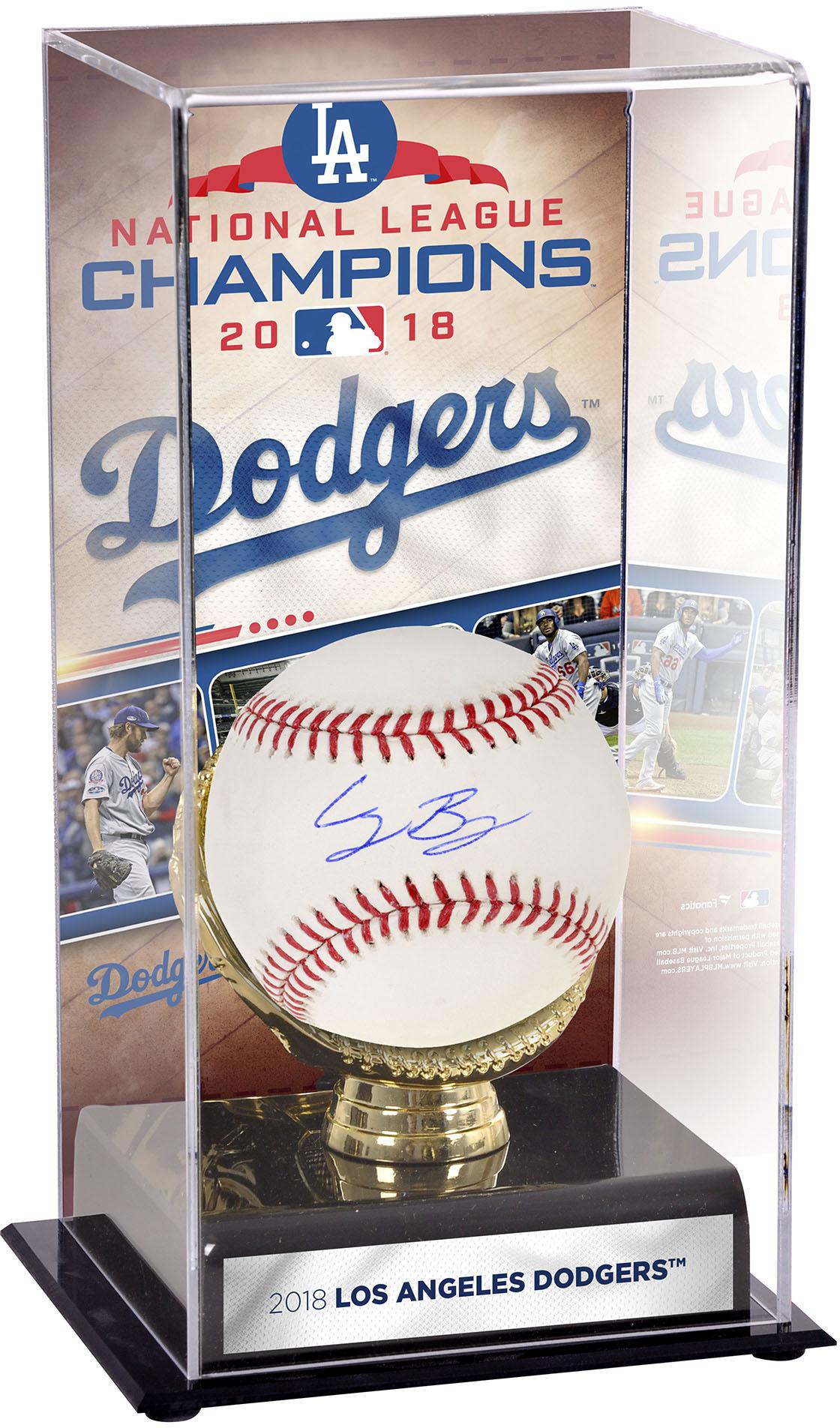 cody bellinger autographed baseball