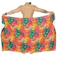 thumbnail image 4 of HAPPY BAY Men's Regular Swimwear Sarong Long Pareo Beach Wrap One Size Multicolor-O995 Summer Vacation Aloha, 4 of 4