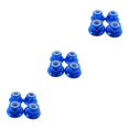 thumbnail image 4 of maskred 4pcs Alliage d'Aluminium Nylon Roue Écrou de Blocage pour 1/10 Axial SCX10 Crawler Robuste et Durable Alliage d'Aluminium Nylon Roue Bleu Foncé 3Set, 4 of 6