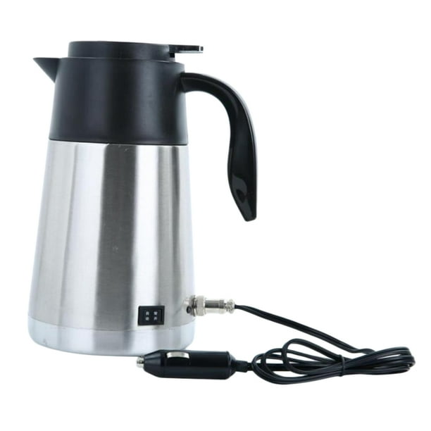 Encendedor de cigarrillos de la taza de la tetera eléctrica del coche portátil 1300ml para el té de agua caliente 24V Sunnimix Hervidor eléctrico para coche