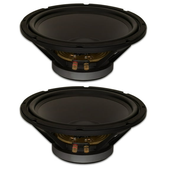 2 Goldwood Sound GW-12PC-4 Heavy Duty 4ohm 12" Woofers 450 Watts each Replacement Speakers