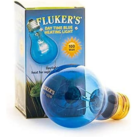 

Fluker s Reptile Incandescent Blue Daylight Bulb for Reptiles and Amphibians 100 Watt